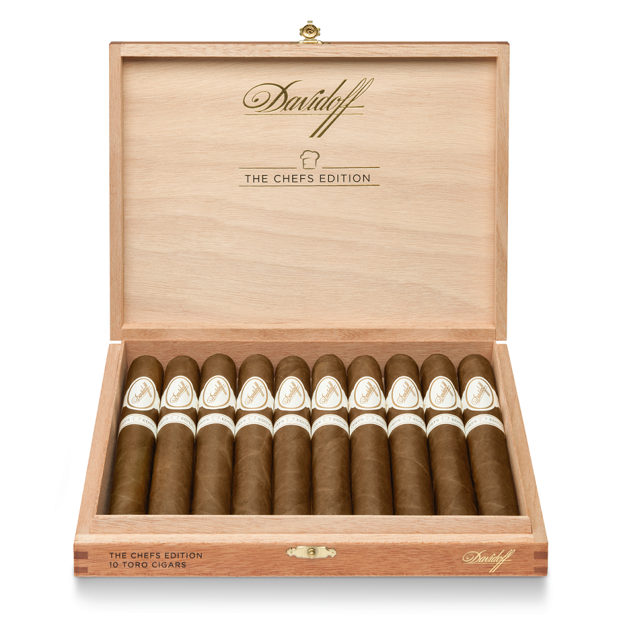 Davidoff Cigars teamed up with six international chefs to create its