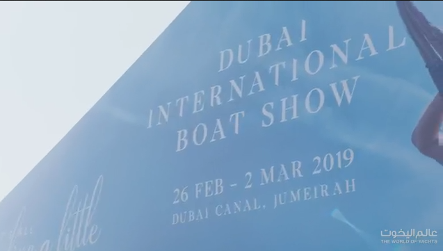 The World of Yachts at Dubai international boat show 2018