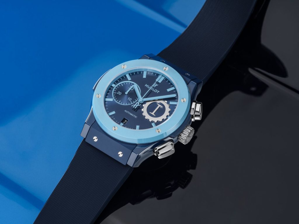Infinitely Blue. A much-anticipated collaboration between two creative firebrands