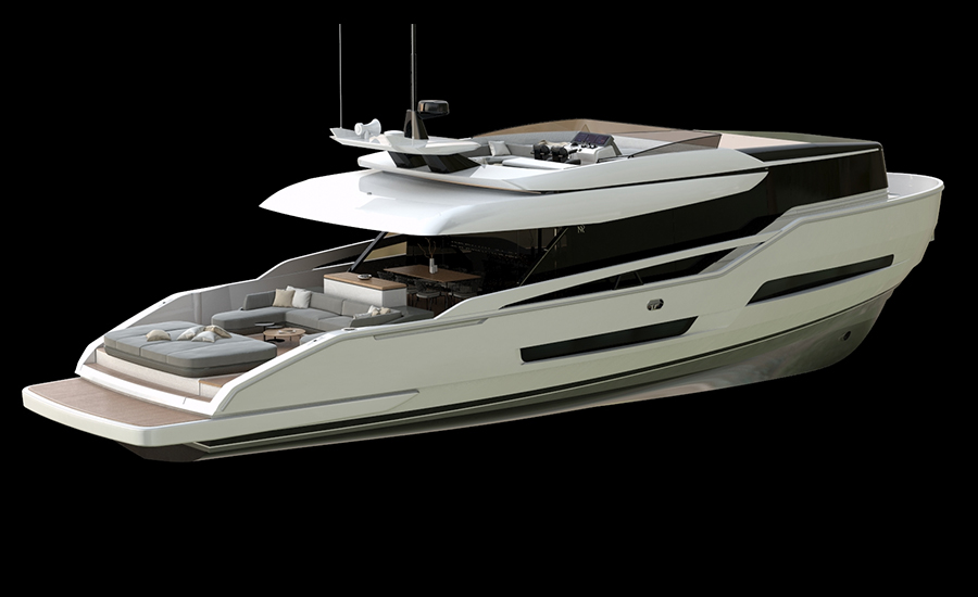 Isa Yachts Presents The New Extra 76
