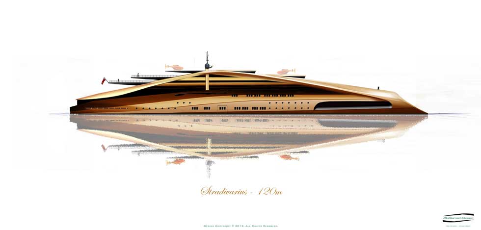 Super Yacht Stradivariu 120m