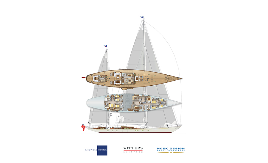 Vitters signs contact for new 50-metre ketch