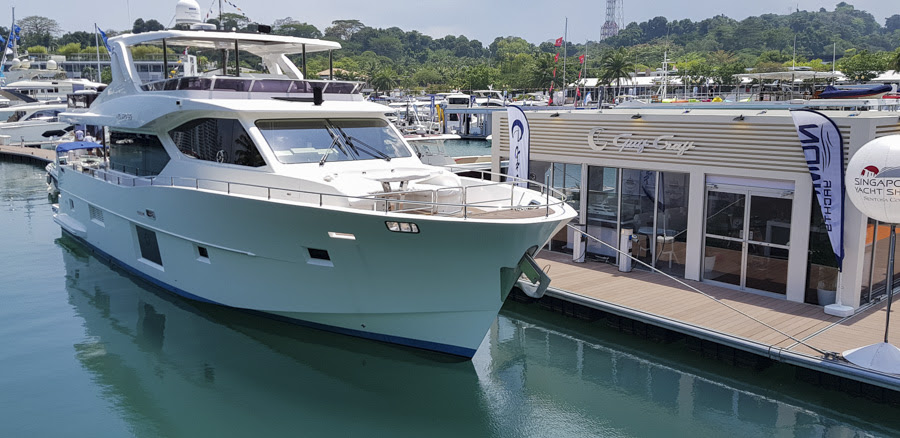Gulf Craft set to capture Asian Buyers at the Singapore Yacht Show 2018