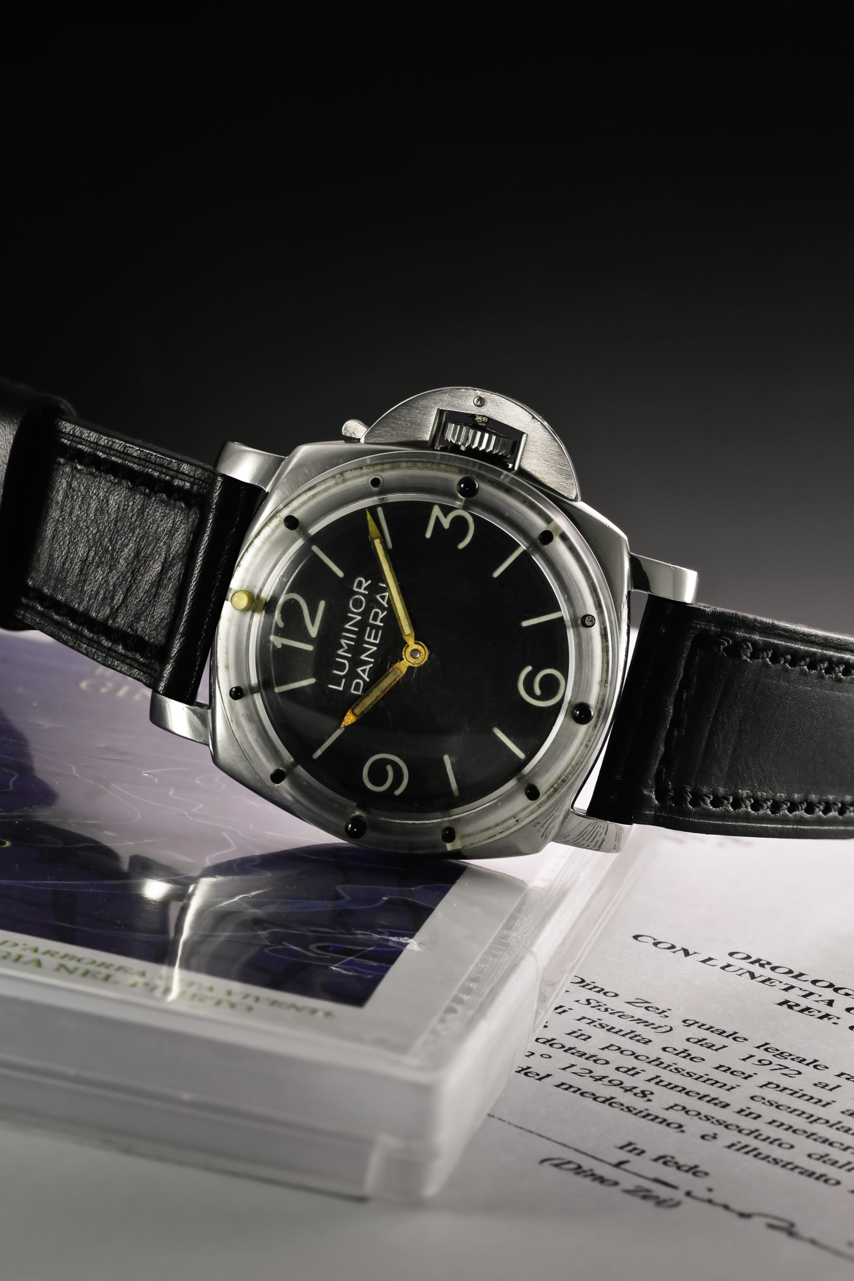 A RARE LUMINOR PANERAI MODEL The World of Yachts Boats