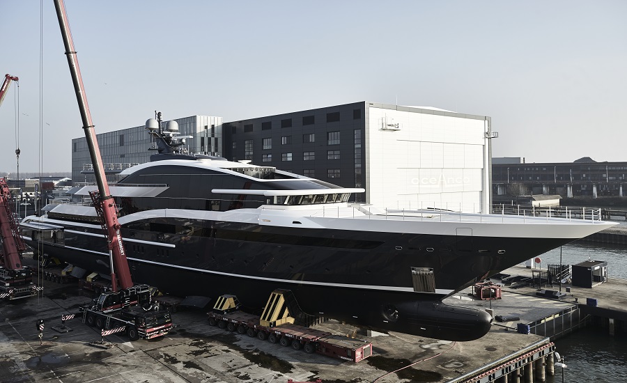 Oceanco Launches 90M/295FT Project SHARK