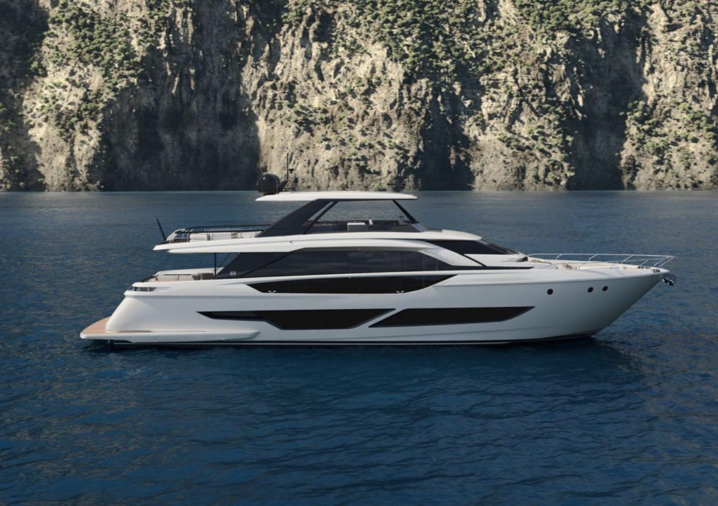 Ferretti Yachts 860: a new sea-mphony