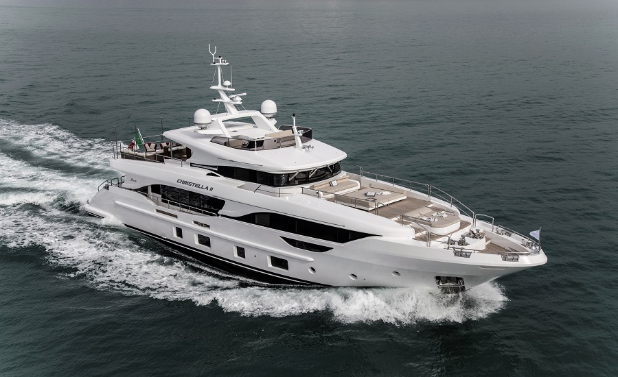 M/Y “Christella II” delivered, the first Delfino 95′