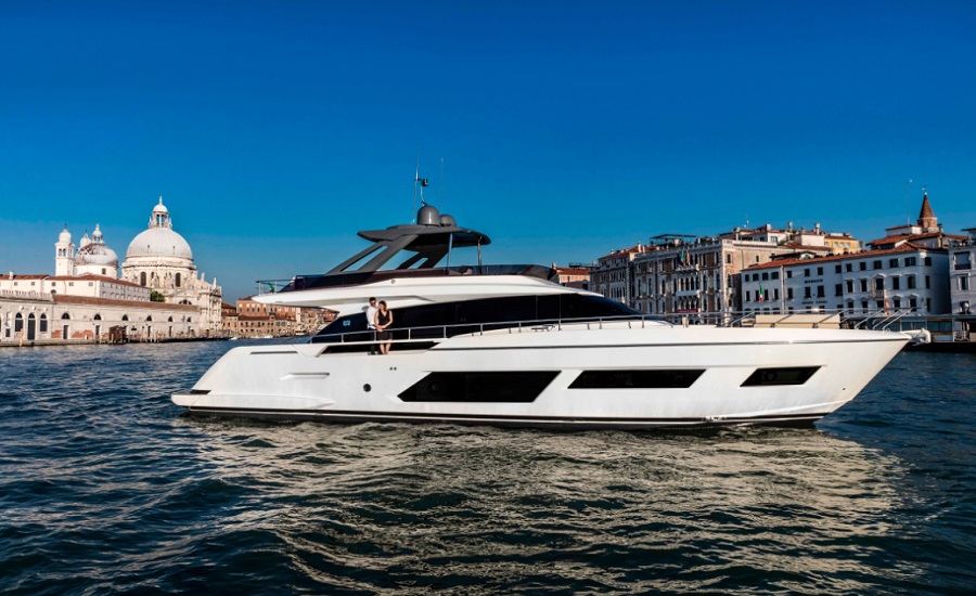 Ferretti Yachts 50th Anniversary Enchants Venice