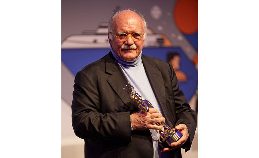 Gianni Zuccon won the lifetime achievement award
