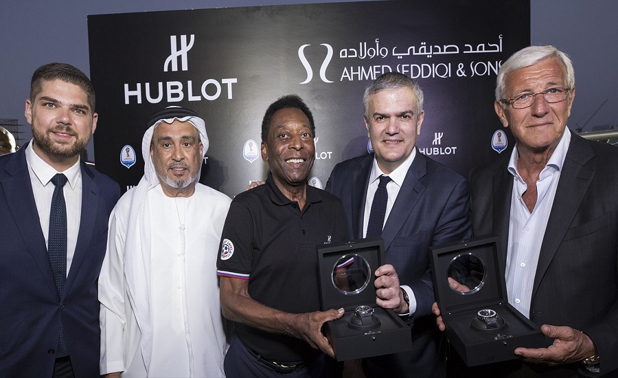 Football Legends Pelé & Marcello Lippi meet for a Match of Friendship in Dubai