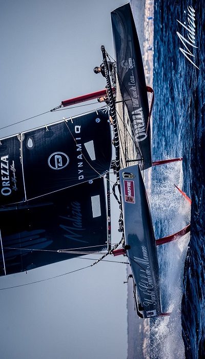 Dynamiq teams up with Monaco Yacht Clubs’s GC32 sailing team Malizia