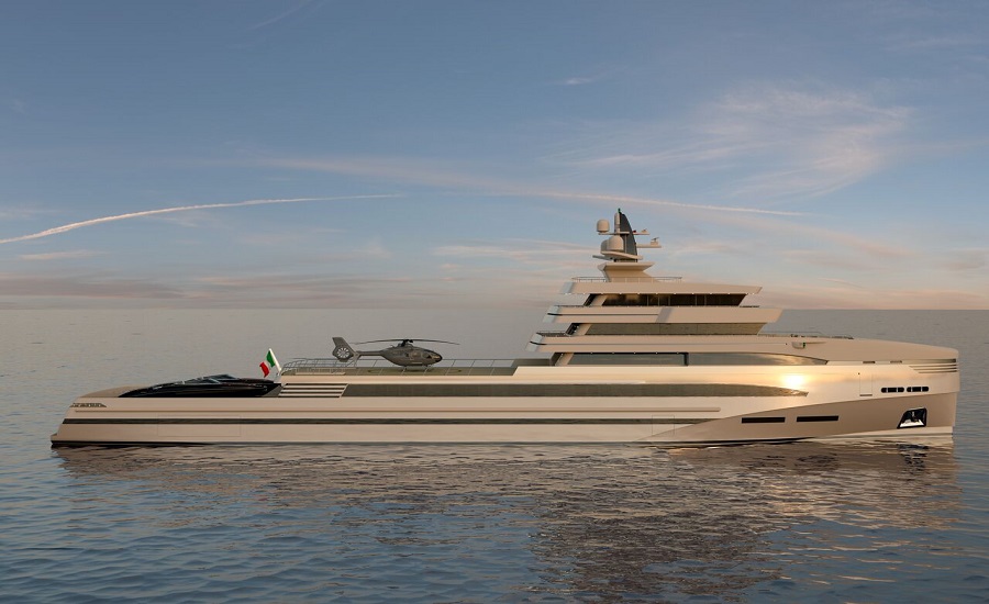85m expedition yacht