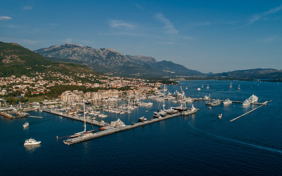A striking 2019 summer season for the Porto Montenegro marina