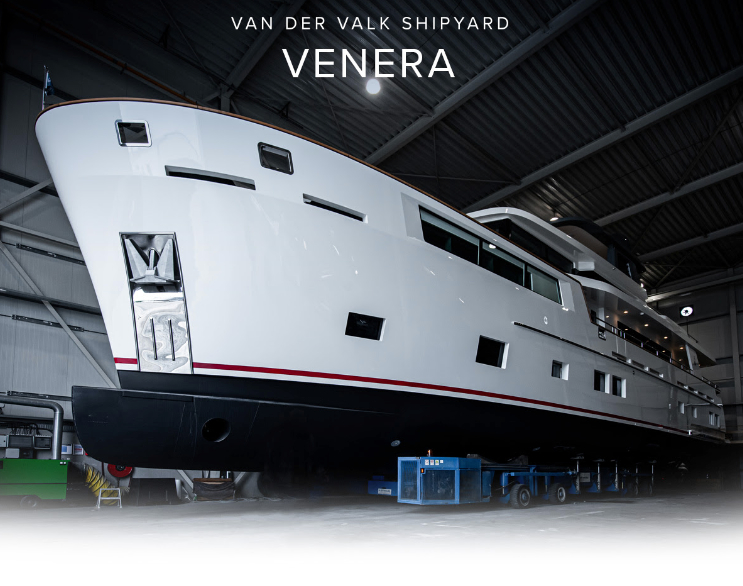 Venera rides the North Sea waves