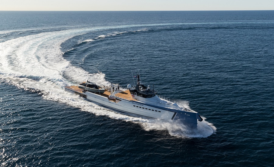 DAMEN Yacht Support adventure vessel NEW FRONTIERS sold