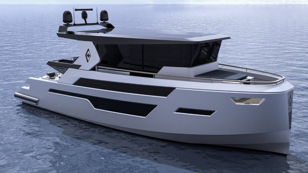 Alva Yachts announces Eco Cruiser 50: it is the first monohull electric Yacht, and it features previously unseen solutions