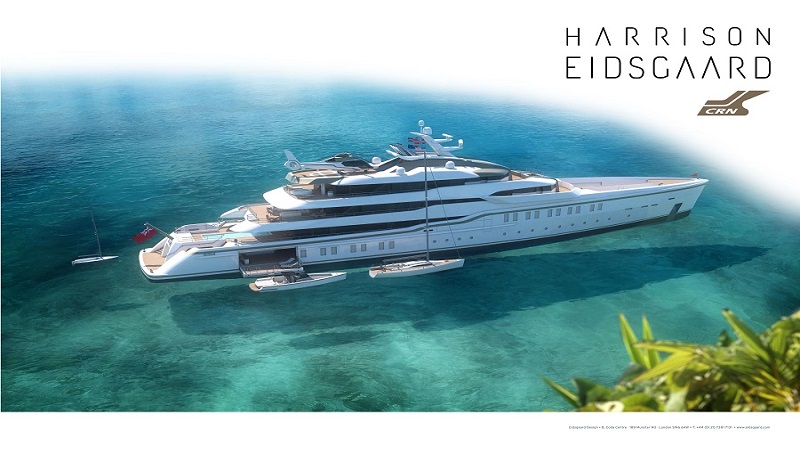 CRN: The new 86 m explorer yacht designed by Harrison Eidsgaard