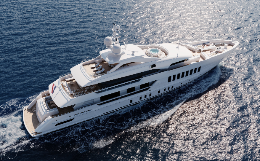 Meet Project Gemini, the only Dutch pedigree 55-metre Steel yacht available at this time