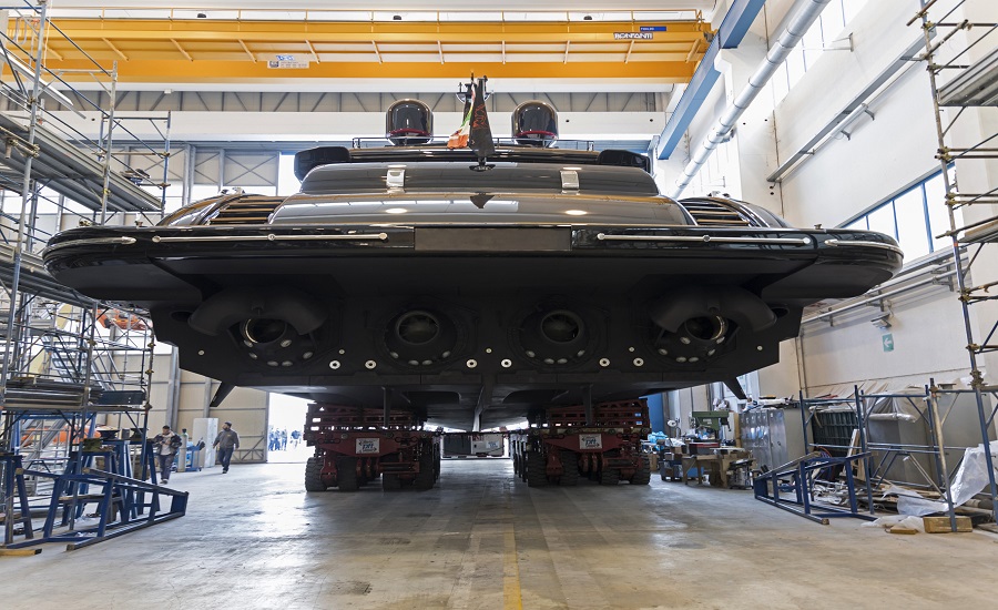 Launch of a new Mangusta 165