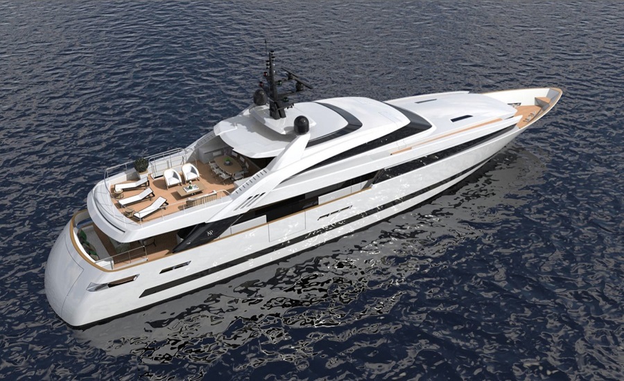 ISA yachts announces the sales of a 43 meter