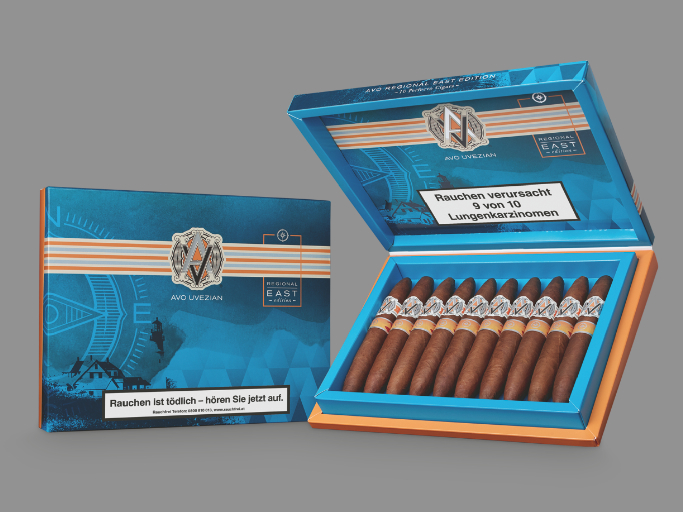 AVO CIGARS LAUNCHES EAST AND WEST REGIONAL LIMITED EDITIONS