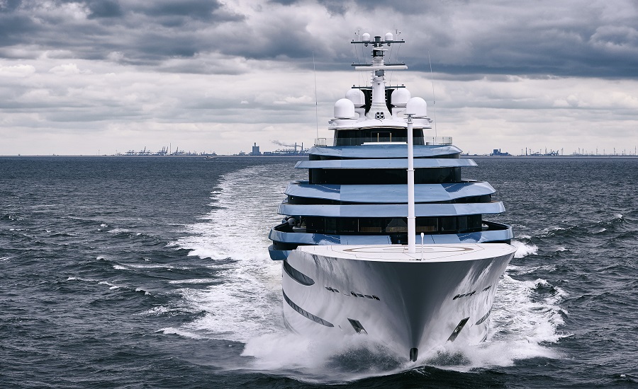 Oceanco delivers 110m/36ft project jubilee