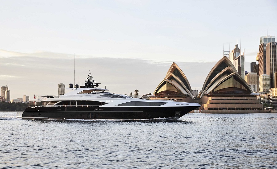 Gulf Craft’s Majesty 122 (M/Y Ghost II) to be the Largest Ever Superyacht on display at the Sydney International Boat Show