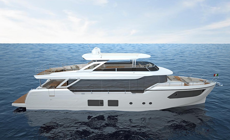 Absolute launches flagship Navetta 73 yacht with Volvo Penta’s latest IPS