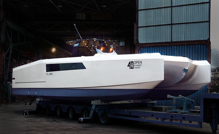 Sunreef yachts launches the 40 open Sunreef power a wild cat joins the range