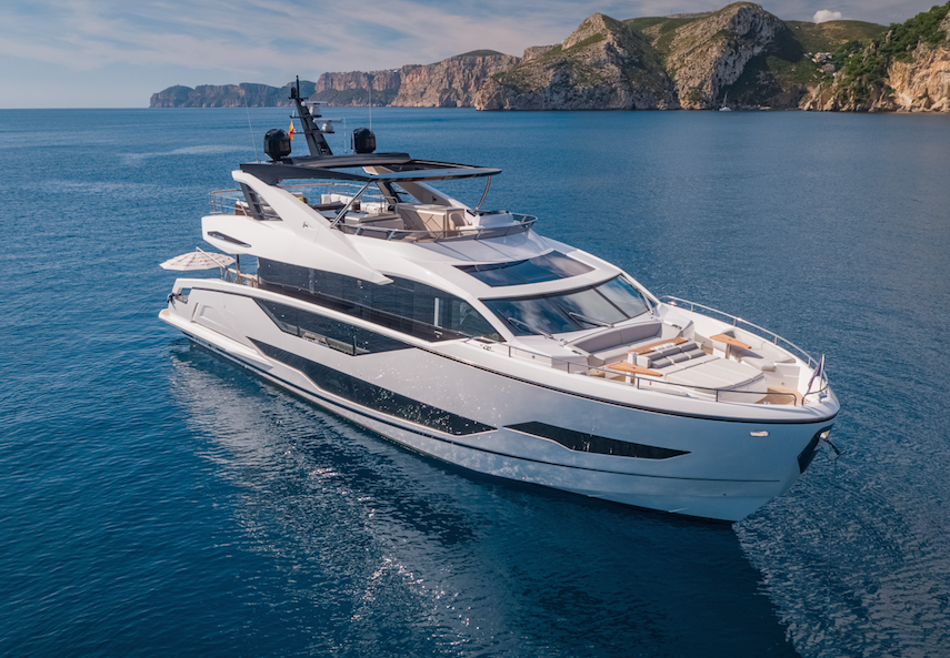 SUNSEEKER UNVEILS EXCLUSIVE NEW IMAGERY OF MAGNIFICENT 90 OCEAN