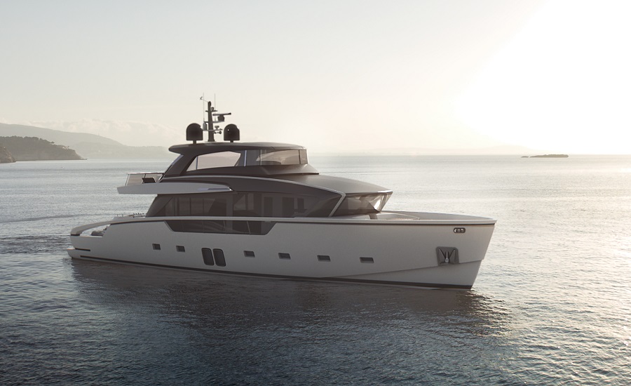Sanlorenzo unveils a new concept of crossover Motor yacht “SX88”