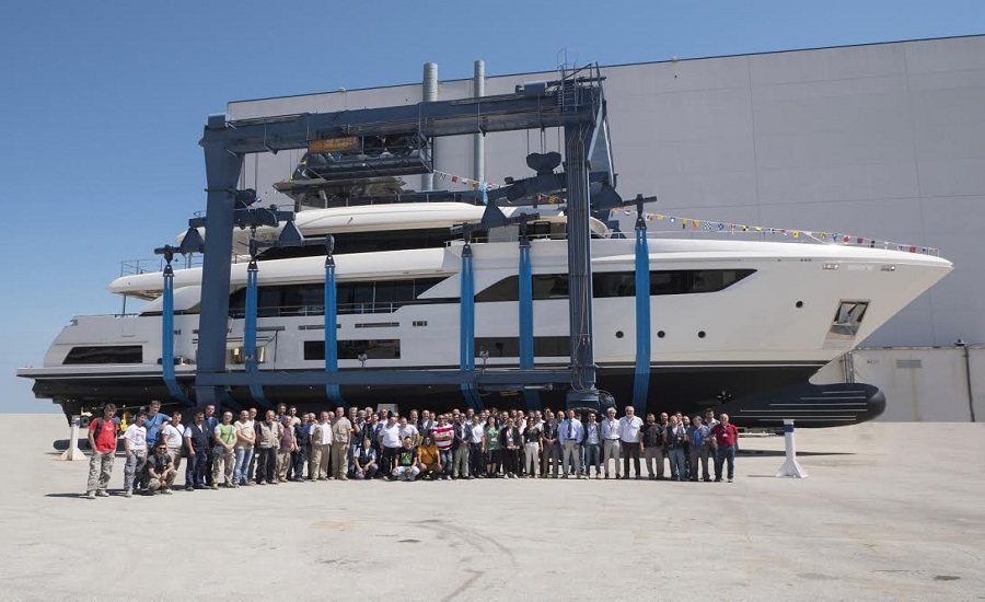 The Third Custom Line Navetta 37 launched in Ancona