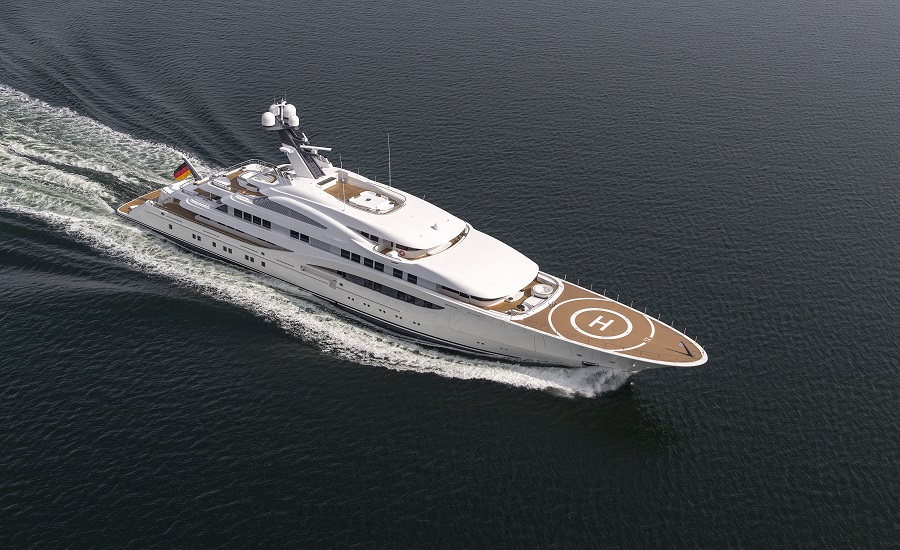 Lürssen presents Areti at the upcoming Monaco Yacht Show 2017