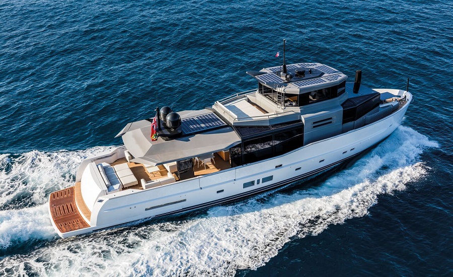 A85S expansive spaces and innovative solutions upcoming 2017 Cannes yachting festival