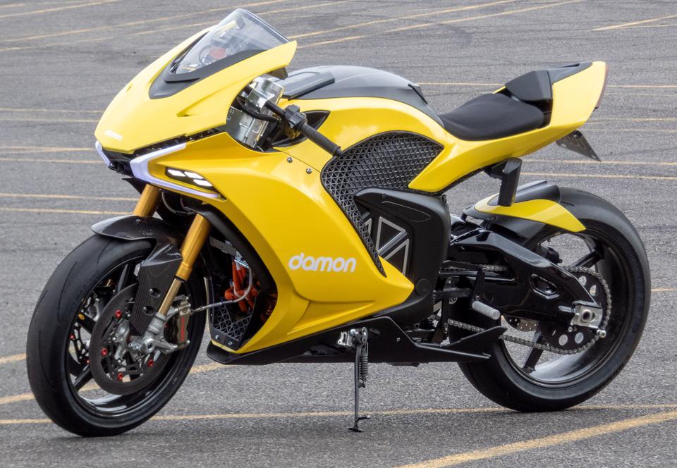 CES2020: Damon’s Electric Motorcycle Will Have 200-Mile Range, 200mph Speed, Safety Suite