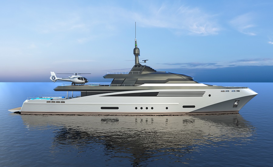 New Build Eurocraft 46 & 56m contemporary full-displacement yachts