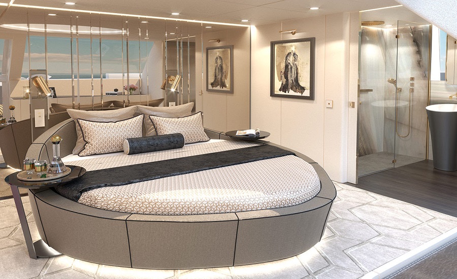 Sunreef Yachts reveals a first look at the interiors of the 80 Sunreef Power