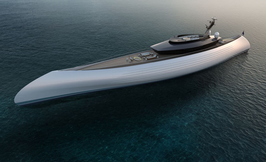 Oceanco unveils the new 115- meter Tuhura at the Dubai International Boat Show