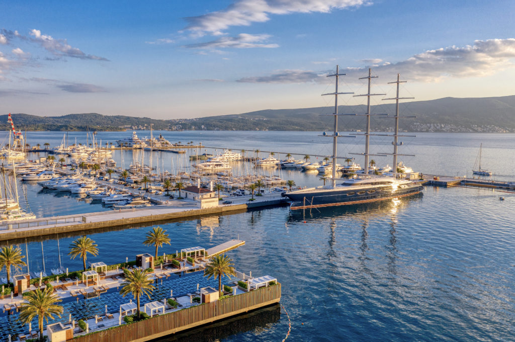 Porto Montenegro in joint venture with Drydocks World Dubai reaches new stage in shipyard development