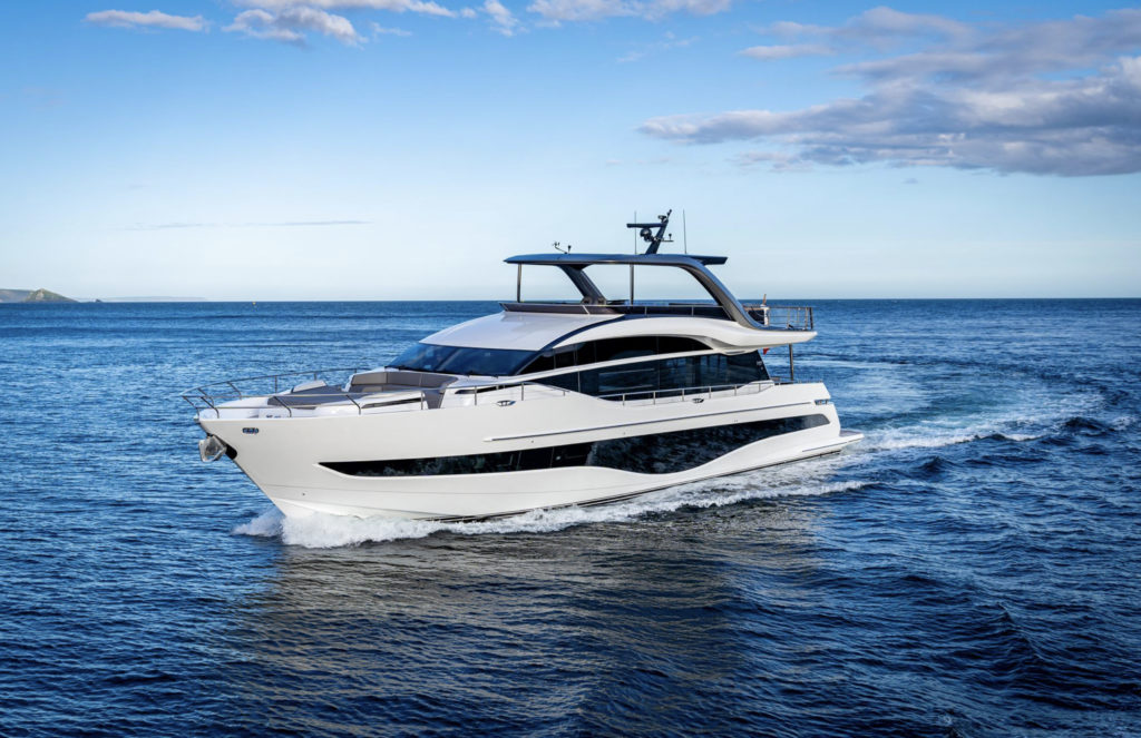 True luxury motor yachting on-board the new Princess Y85
