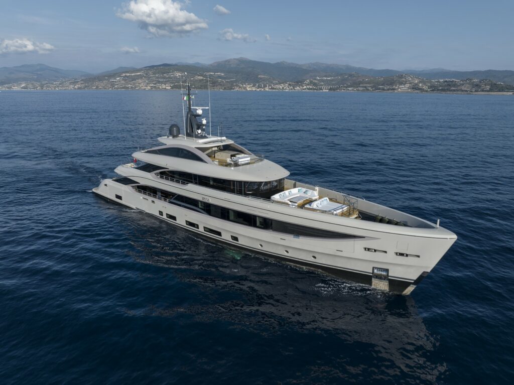 BENETTI PRESENTS IRYNA, THE FIRST B.NOW 50M, AND CONFIRMS ITS PLACE IN STEEL MEGAYACHT HISTORY