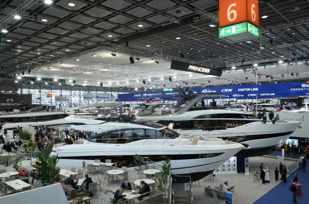 Princess Yachts return to Dusseldorf Boat Show 2023 with a seven-yacht line-up