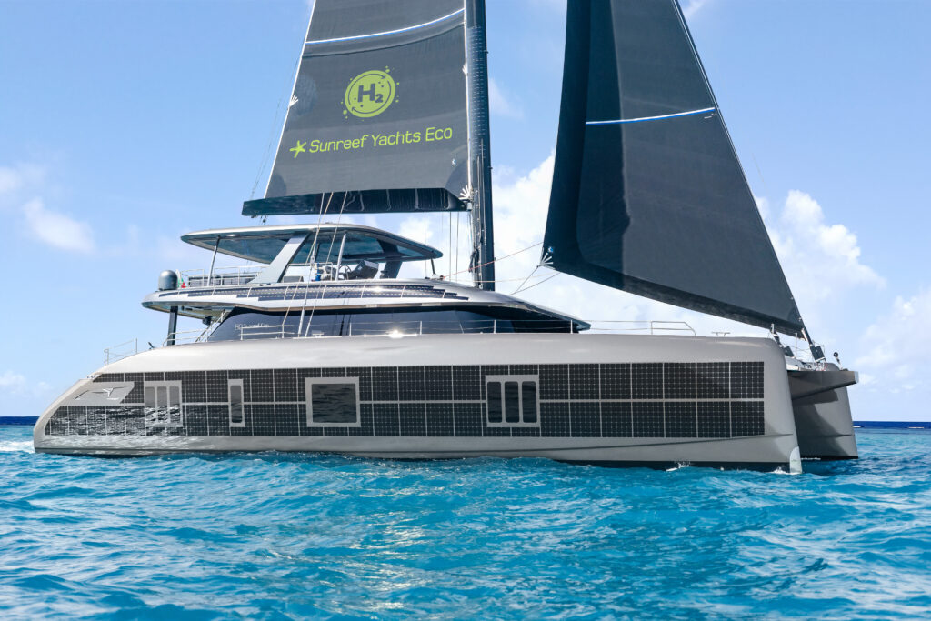 SUNREEF 80 ECO HYDROGEN THE ART OF PURE YACHTING